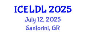 International Conference on E-Learning and Distance Learning (ICELDL) July 12, 2025 - Santorini, Greece