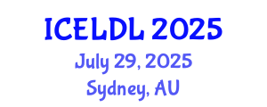 International Conference on E-Learning and Distance Learning (ICELDL) July 29, 2025 - Sydney, Australia
