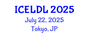International Conference on E-Learning and Distance Learning (ICELDL) July 22, 2025 - Tokyo, Japan