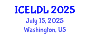 International Conference on E-Learning and Distance Learning (ICELDL) July 15, 2025 - Washington, United States