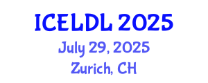 International Conference on E-Learning and Distance Learning (ICELDL) July 29, 2025 - Zurich, Switzerland