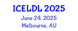 International Conference on E-Learning and Distance Learning (ICELDL) June 24, 2025 - Melbourne, Australia