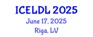 International Conference on E-Learning and Distance Learning (ICELDL) June 17, 2025 - Riga, Latvia