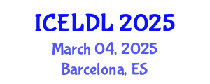 International Conference on E-Learning and Distance Learning (ICELDL) March 04, 2025 - Barcelona, Spain