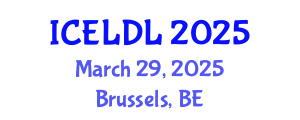 International Conference on E-Learning and Distance Learning (ICELDL) March 29, 2025 - Brussels, Belgium