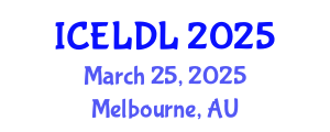 International Conference on E-Learning and Distance Learning (ICELDL) March 25, 2025 - Melbourne, Australia