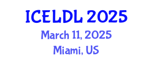 International Conference on E-Learning and Distance Learning (ICELDL) March 11, 2025 - Miami, United States