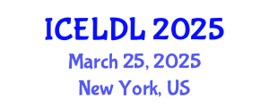 International Conference on E-Learning and Distance Learning (ICELDL) March 25, 2025 - New York, United States