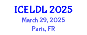 International Conference on E-Learning and Distance Learning (ICELDL) March 29, 2025 - Paris, France