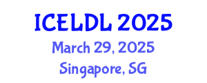 International Conference on E-Learning and Distance Learning (ICELDL) March 29, 2025 - Singapore, Singapore