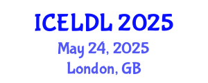 International Conference on E-Learning and Distance Learning (ICELDL) May 24, 2025 - London, United Kingdom