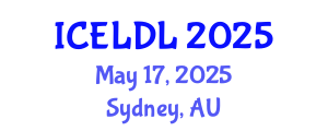 International Conference on E-Learning and Distance Learning (ICELDL) May 17, 2025 - Sydney, Australia