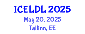 International Conference on E-Learning and Distance Learning (ICELDL) May 20, 2025 - Tallinn, Estonia