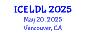 International Conference on E-Learning and Distance Learning (ICELDL) May 20, 2025 - Vancouver, Canada
