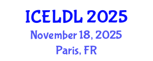 International Conference on E-Learning and Distance Learning (ICELDL) November 18, 2025 - Paris, France