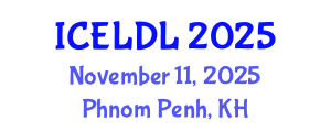 International Conference on E-Learning and Distance Learning (ICELDL) November 11, 2025 - Phnom Penh, Cambodia
