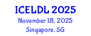 International Conference on E-Learning and Distance Learning (ICELDL) November 18, 2025 - Singapore, Singapore