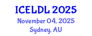 International Conference on E-Learning and Distance Learning (ICELDL) November 04, 2025 - Sydney, Australia