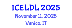 International Conference on E-Learning and Distance Learning (ICELDL) November 11, 2025 - Venice, Italy