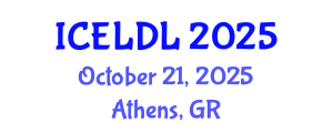 International Conference on E-Learning and Distance Learning (ICELDL) October 21, 2025 - Athens, Greece