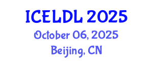 International Conference on E-Learning and Distance Learning (ICELDL) October 06, 2025 - Beijing, China