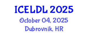 International Conference on E-Learning and Distance Learning (ICELDL) October 04, 2025 - Dubrovnik, Croatia