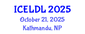 International Conference on E-Learning and Distance Learning (ICELDL) October 21, 2025 - Kathmandu, Nepal