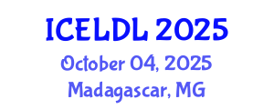 International Conference on E-Learning and Distance Learning (ICELDL) October 04, 2025 - Madagascar, Madagascar