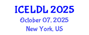 International Conference on E-Learning and Distance Learning (ICELDL) October 07, 2025 - New York, United States