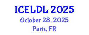International Conference on E-Learning and Distance Learning (ICELDL) October 28, 2025 - Paris, France