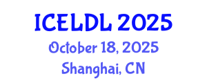 International Conference on E-Learning and Distance Learning (ICELDL) October 18, 2025 - Shanghai, China