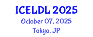International Conference on E-Learning and Distance Learning (ICELDL) October 07, 2025 - Tokyo, Japan