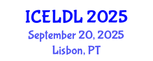 International Conference on E-Learning and Distance Learning (ICELDL) September 20, 2025 - Lisbon, Portugal
