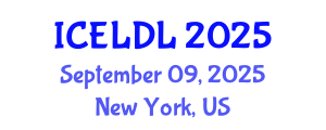 International Conference on E-Learning and Distance Learning (ICELDL) September 09, 2025 - New York, United States