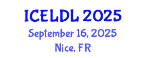 International Conference on E-Learning and Distance Learning (ICELDL) September 16, 2025 - Nice, France