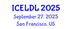 International Conference on E-Learning and Distance Learning (ICELDL) September 27, 2025 - San Francisco, United States