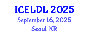 International Conference on E-Learning and Distance Learning (ICELDL) September 16, 2025 - Seoul, Republic of Korea