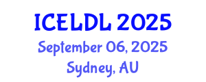 International Conference on E-Learning and Distance Learning (ICELDL) September 06, 2025 - Sydney, Australia