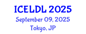 International Conference on E-Learning and Distance Learning (ICELDL) September 09, 2025 - Tokyo, Japan
