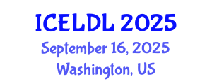 International Conference on E-Learning and Distance Learning (ICELDL) September 16, 2025 - Washington, United States