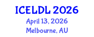 International Conference on E-Learning and Distance Learning (ICELDL) April 13, 2026 - Melbourne, Australia International Conference on E-Learning and Distance Learning (ICELDL) April 13, 2026 - Melbourne, Australia