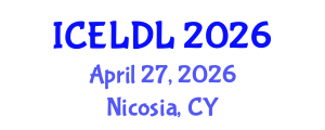 International Conference on E-Learning and Distance Learning (ICELDL) April 27, 2026 - Nicosia, Cyprus International Conference on E-Learning and Distance Learning (ICELDL) April 27, 2026 - Nicosia, Cyprus