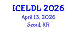 International Conference on E-Learning and Distance Learning (ICELDL) April 13, 2026 - Seoul, Republic of Korea International Conference on E-Learning and Distance Learning (ICELDL) April 13, 2026 - Seoul, Republic of Korea