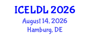International Conference on E-Learning and Distance Learning (ICELDL) August 14, 2026 - Hamburg, Germany International Conference on E-Learning and Distance Learning (ICELDL) August 14, 2026 - Hamburg, Germany