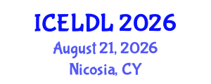 International Conference on E-Learning and Distance Learning (ICELDL) August 21, 2026 - Nicosia, Cyprus International Conference on E-Learning and Distance Learning (ICELDL) August 21, 2026 - Nicosia, Cyprus