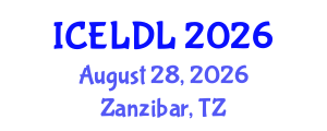 International Conference on E-Learning and Distance Learning (ICELDL) August 28, 2026 - Zanzibar, Tanzania International Conference on E-Learning and Distance Learning (ICELDL) August 28, 2026 - Zanzibar, Tanzania