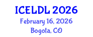 International Conference on E-Learning and Distance Learning (ICELDL) February 16, 2026 - Bogota, Colombia International Conference on E-Learning and Distance Learning (ICELDL) February 16, 2026 - Bogota, Colombia
