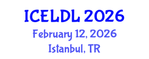 International Conference on E-Learning and Distance Learning (ICELDL) February 12, 2026 - Istanbul, Turkey International Conference on E-Learning and Distance Learning (ICELDL) February 12, 2026 - Istanbul, Turkey