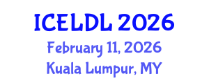International Conference on E-Learning and Distance Learning (ICELDL) February 11, 2026 - Kuala Lumpur, Malaysia