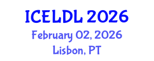 International Conference on E-Learning and Distance Learning (ICELDL) February 02, 2026 - Lisbon, Portugal International Conference on E-Learning and Distance Learning (ICELDL) February 02, 2026 - Lisbon, Portugal